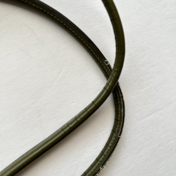 VTG Hillard & Hanson Vinyl Handbag Purse Double Handle Strap Bag Magnet Closure - Picture 9 of 16